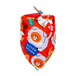 Cute Cartoon Pet Saliva Towel Spring And Summer