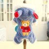 Puppy Clothes Pet Clothing Cat Cotton Clothes Bichon Four Feet In Autumn And Winter Thick Warm Fleece