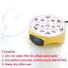 7-Egg Mini Practical Poultry Electric Egg Incubator for Hatching Chicks,Egg Heater