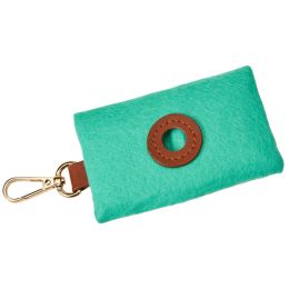 Fashion Pet Cosmo Waste Bag Holder Teal 4 in