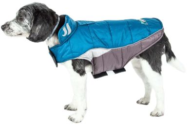 Helios Hurricane-Waded Plush 3M Reflective Dog Coat w/ Blackshark technology (size: medium)