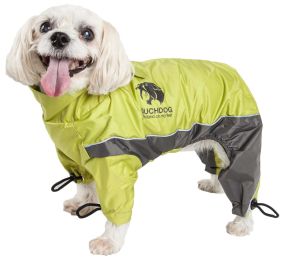 Touchdog Quantum-Ice Full-Bodied Adjustable and 3M Reflective Dog Jacket w/ Blackshark Technology (size: small)