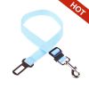 Adjustable Pet Cat Dog Car Seat Belt Pet Seat Vehicle Dog Harness Lead Clip Safety Lever Traction Dog Collars Dogs Accessoires; Dog seat belt