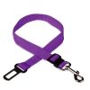 Adjustable Pet Cat Dog Car Seat Belt Pet Seat Vehicle Dog Harness Lead Clip Safety Lever Traction Dog Collars Dogs Accessoires; Dog seat belt