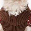 Vintage Symphony Static Fashion Knitted Dog Sweater