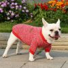 Bulldog Puppy Cat Pet Clothes Hoodies Two-legged Clothing Knitting Wool Small And -sized Dogs Clothes